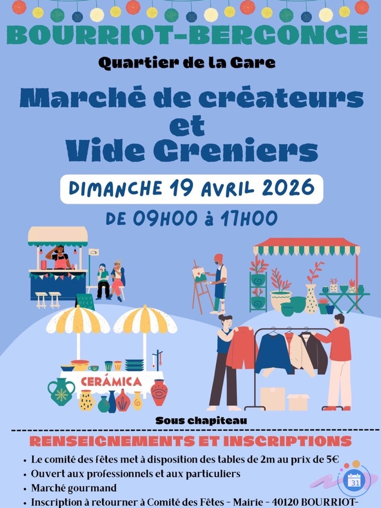Image Vide Grenier et Marché de créateurs (photo 1)
