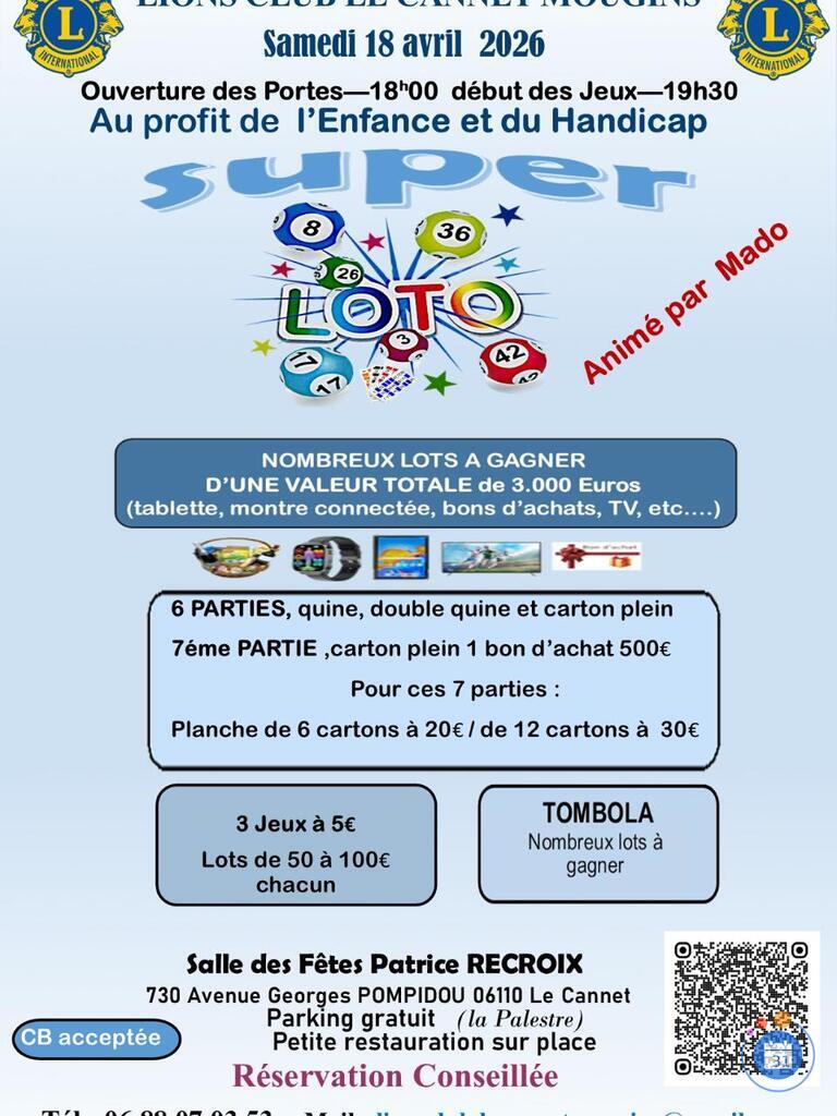 Image Super loto caritatif 18 avril 2026 (photo 1)