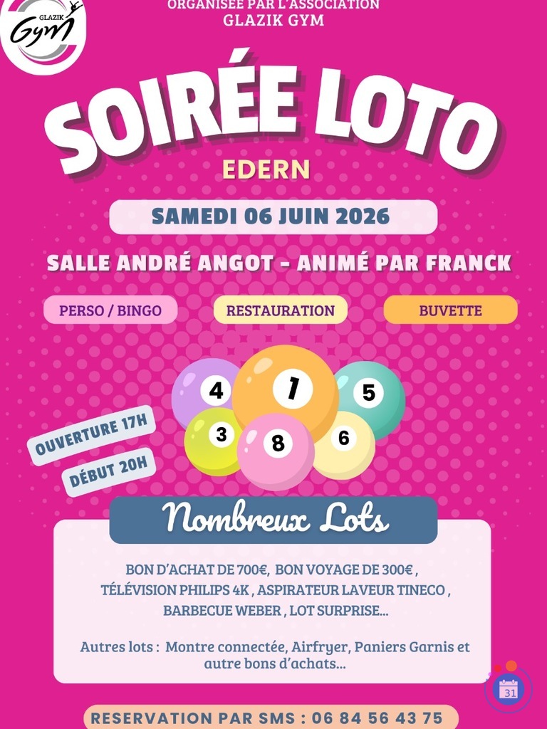 Image LOTO du club de gymnastique : GLAZIK GYM (photo 1)