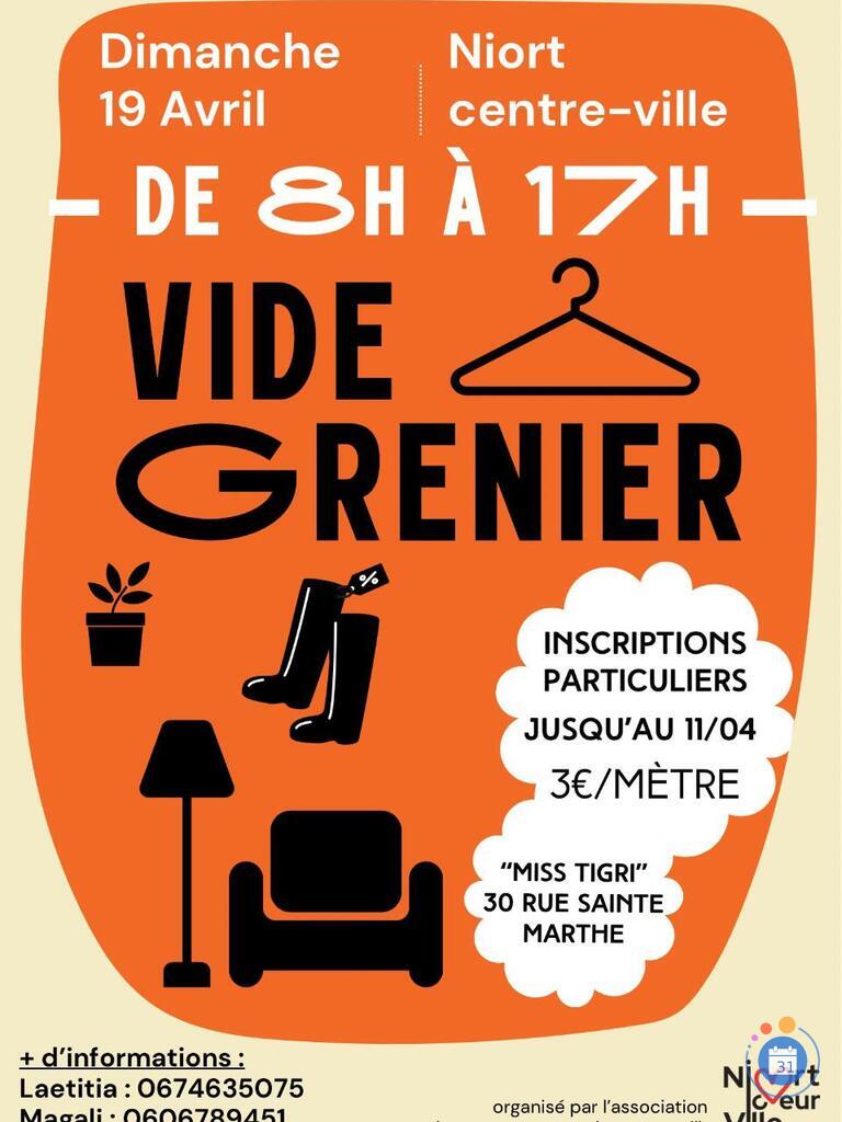 Image Vide-grenier - Niort Coeur de Ville (photo 1)