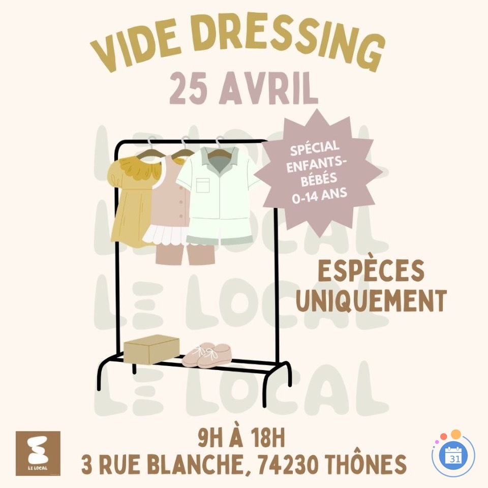 Image Vide-Dressing Spécial enfants-bébés du 0 au 14 ans (photo 1)