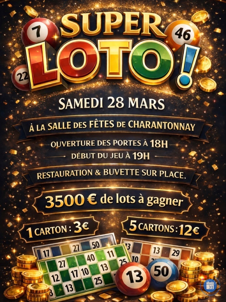 Image Super Loto des Conscrits Charantonnois (photo 1)