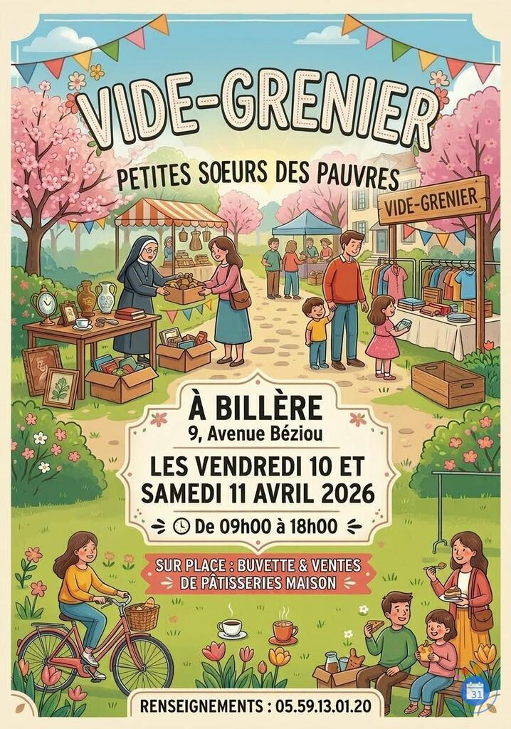 Image Vide grenier des Petites Sœurs des Pauvres (photo 1)