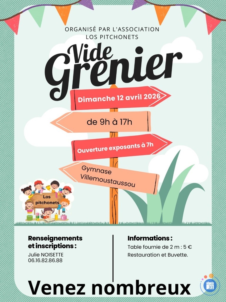 Image Vide grenier de l'association Los Pitchonets (photo 1)