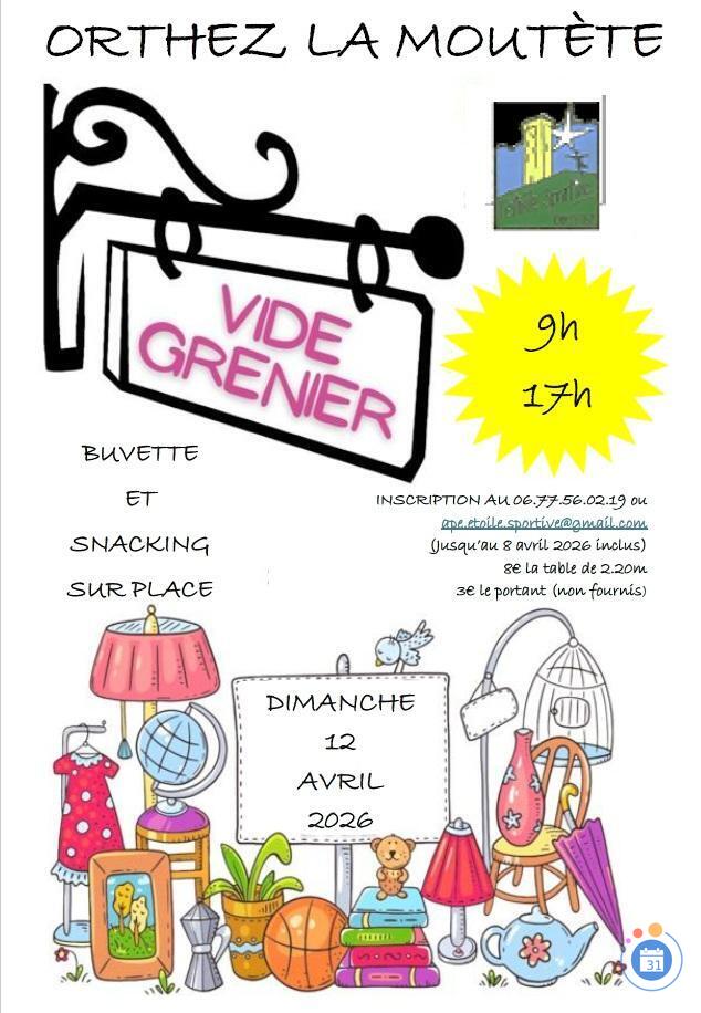 Image Vide Grenier de l'APE l'étoile Sportive (photo 1)