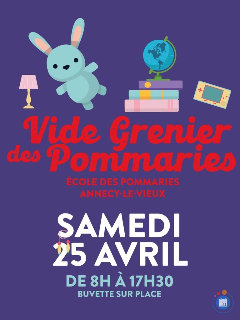 Image Vide grenier de l'école des Pommaries - Annecy-le-Vieux (photo 1)