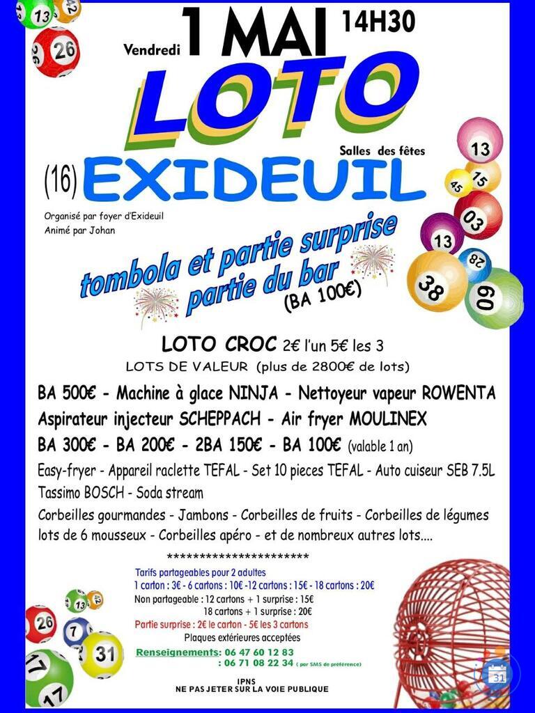 Image Loto du foyer d'exideuil (photo 1)