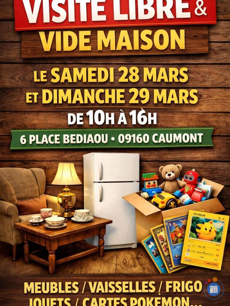 Image Vide maison et visite libre (photo 1)