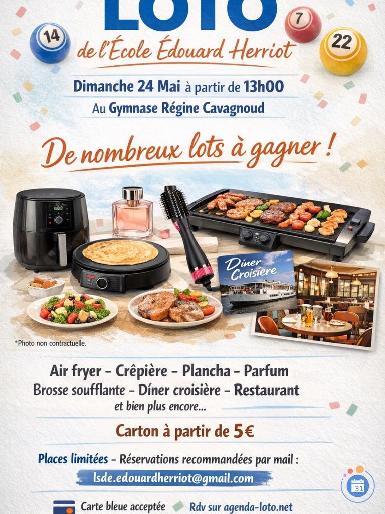 Image Loto Annuel École Édouard Herriot 2eme édition (photo 1)