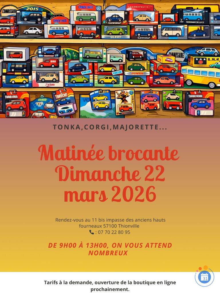 Image Brocante, véhicule anciens miniatures (photo 1)