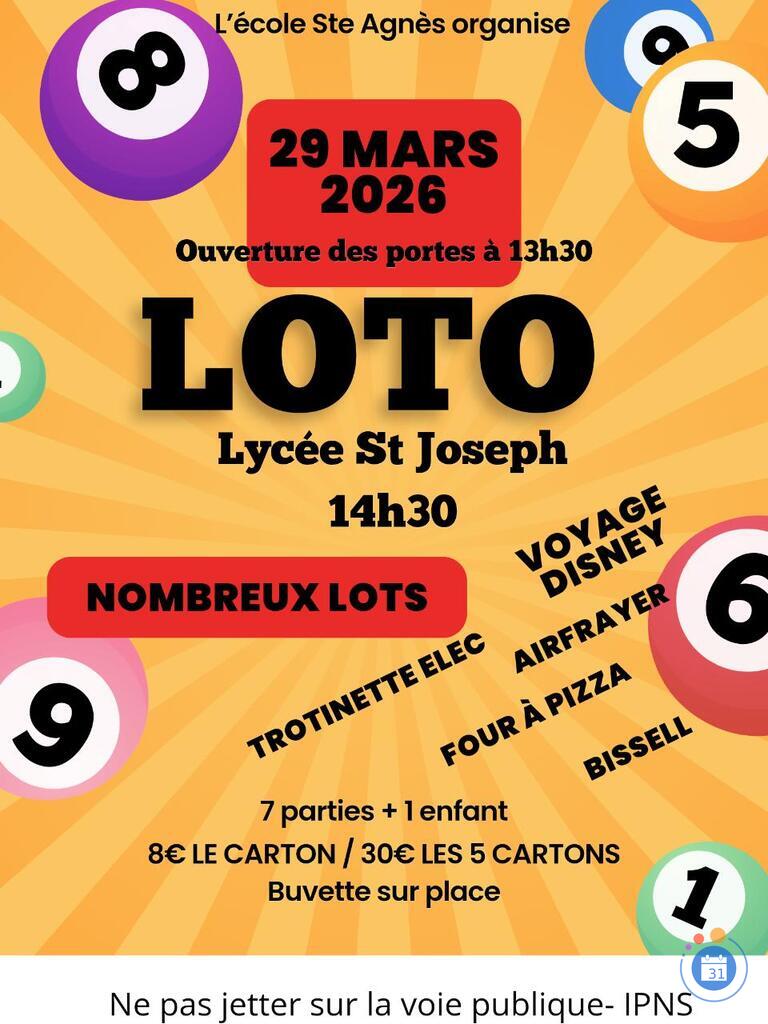 Image Loto École Ste Agnès Tallard (photo 1)