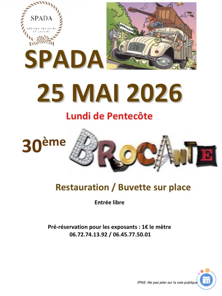 Image 30ème brocante de Spada (photo 1)