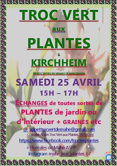 Image Troc vert aux plantes de Mahé (photo 1)