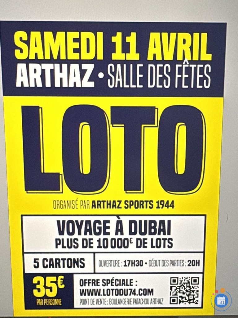 Image Super loto d Arthaz Sports 1944 (photo 1)