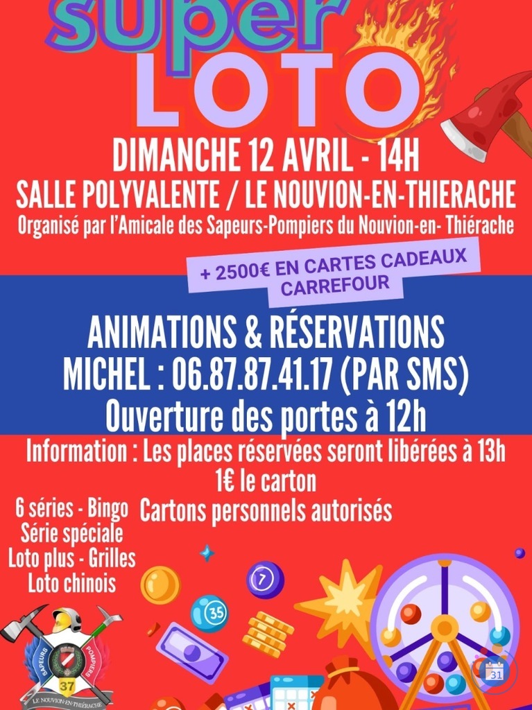Image Super loto des pompiers (photo 1)