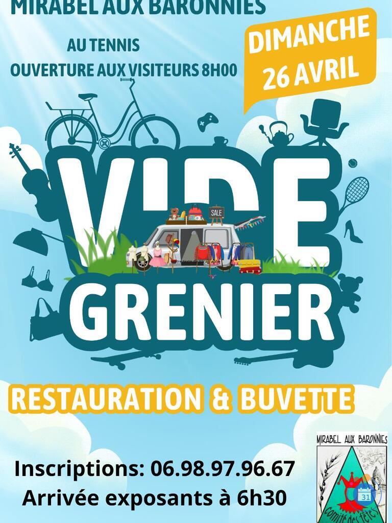Image Vide grenier organisé par le Comité des Fêtes (photo 1)