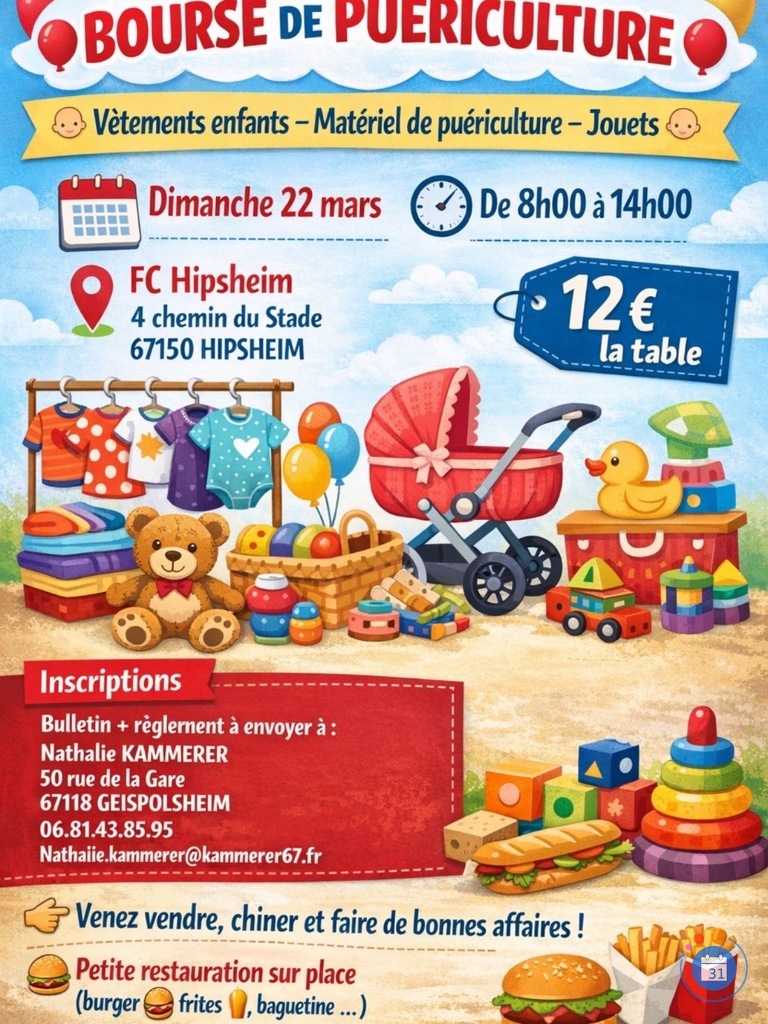 Image Bourses puériculture, vêtements enfants, jouets (photo 1)