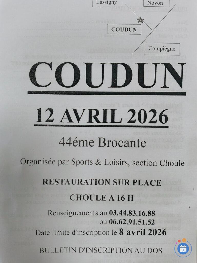 Image 44eme Grande Brocante à Coudun (photo 1)