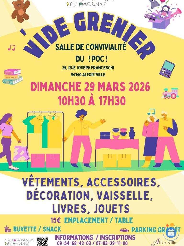 Image Vide grenier de la Compagnie des Parents (photo 1)