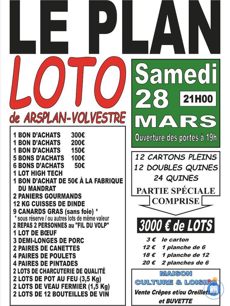 Image loto association Arsplan Volvestre (photo 1)