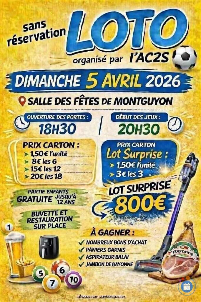 Image Loto organisé par l'AC2S (photo 1)