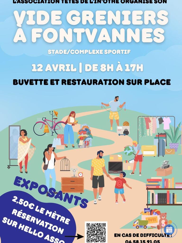 Image Vide greniers des Têtes de Lin'othe (photo 1)