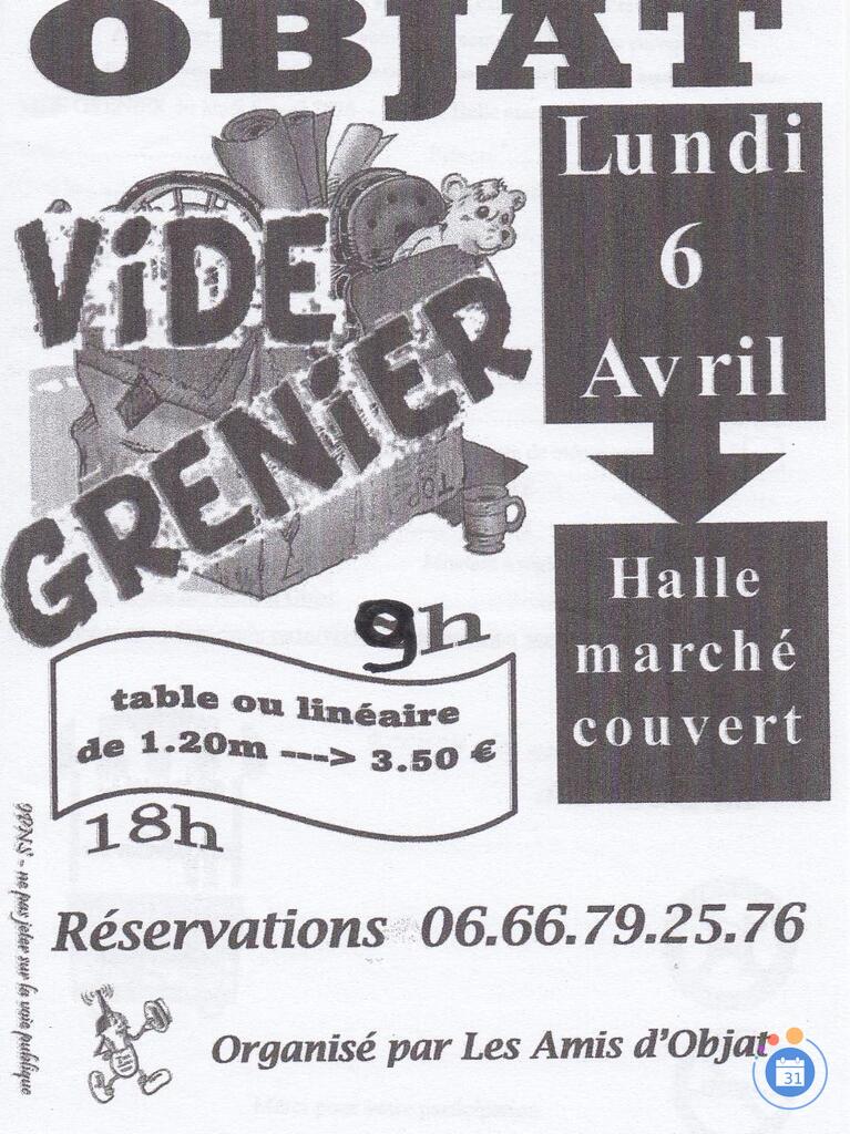 Image Vide grenier OBJAT (photo 1)