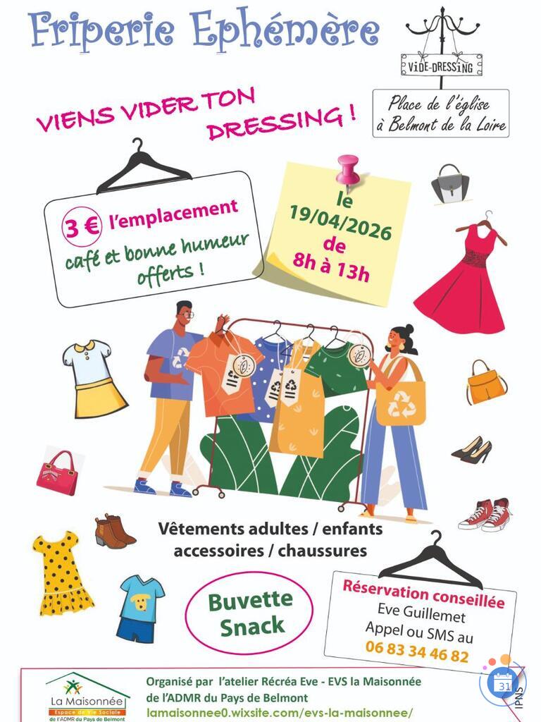 Image Vide dressing ouvert à tous (photo 1)