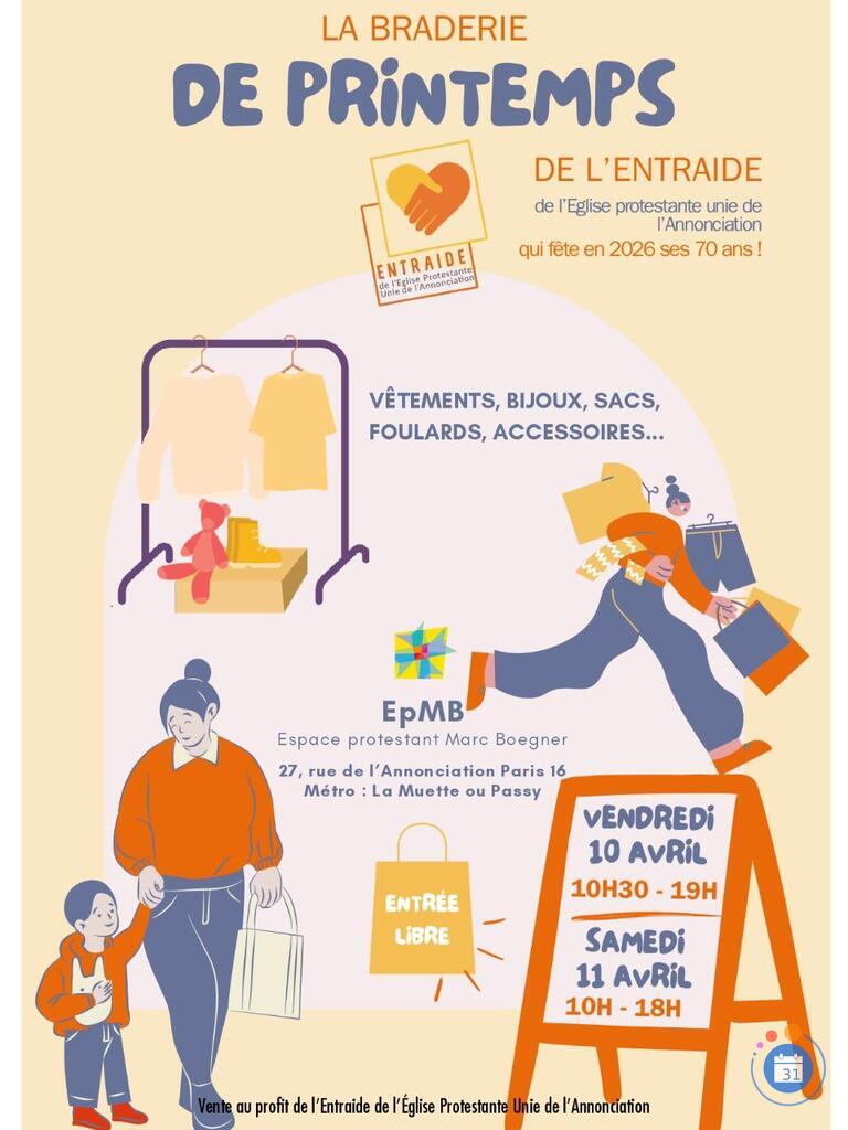 Image Braderie de Printemps - Entraide de l'Annonciation (photo 1)