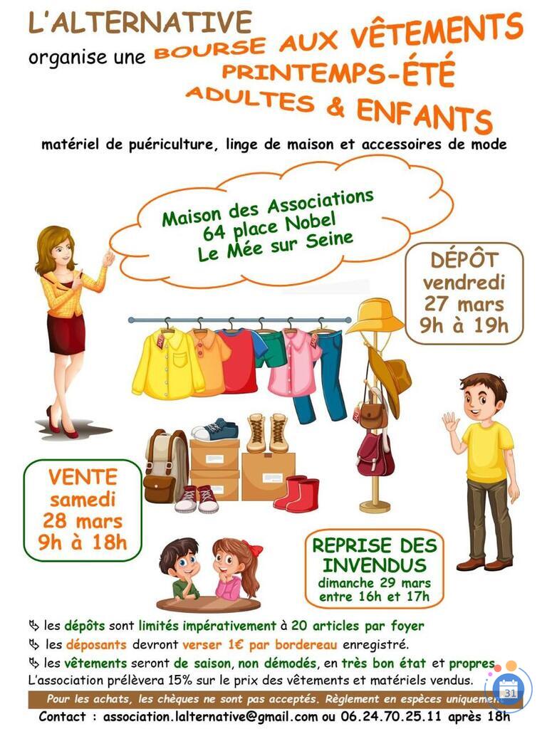 Image Bourse aux vêtements enfants et adultes puériculture (photo 1)