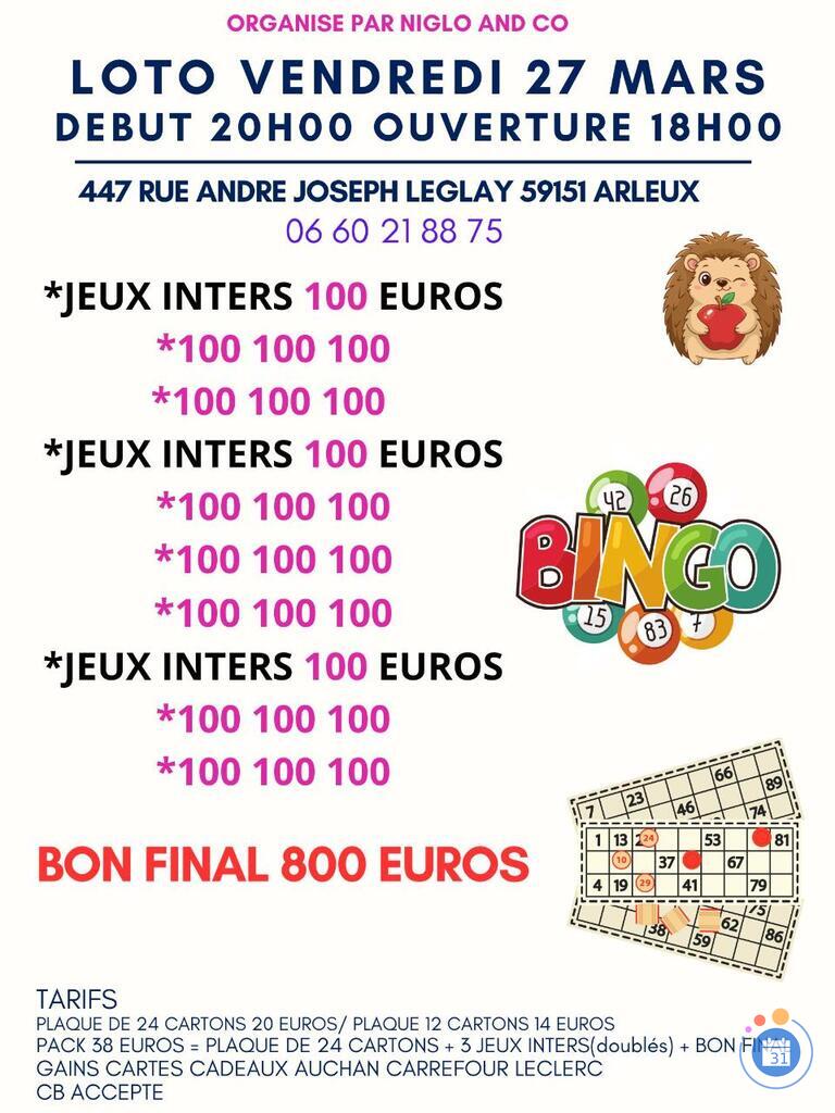 Image Loto by night 20h00 (photo 1)