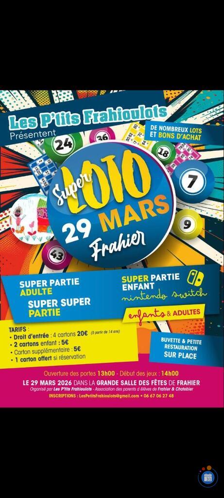 Image Super loto de l'association des parents d'élèves (photo 1)