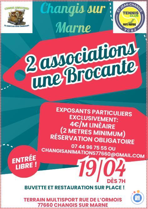 Image Une Brocante Deux Associations (photo 1)