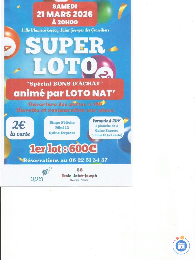 Image Loto ape st joseph (photo 1)