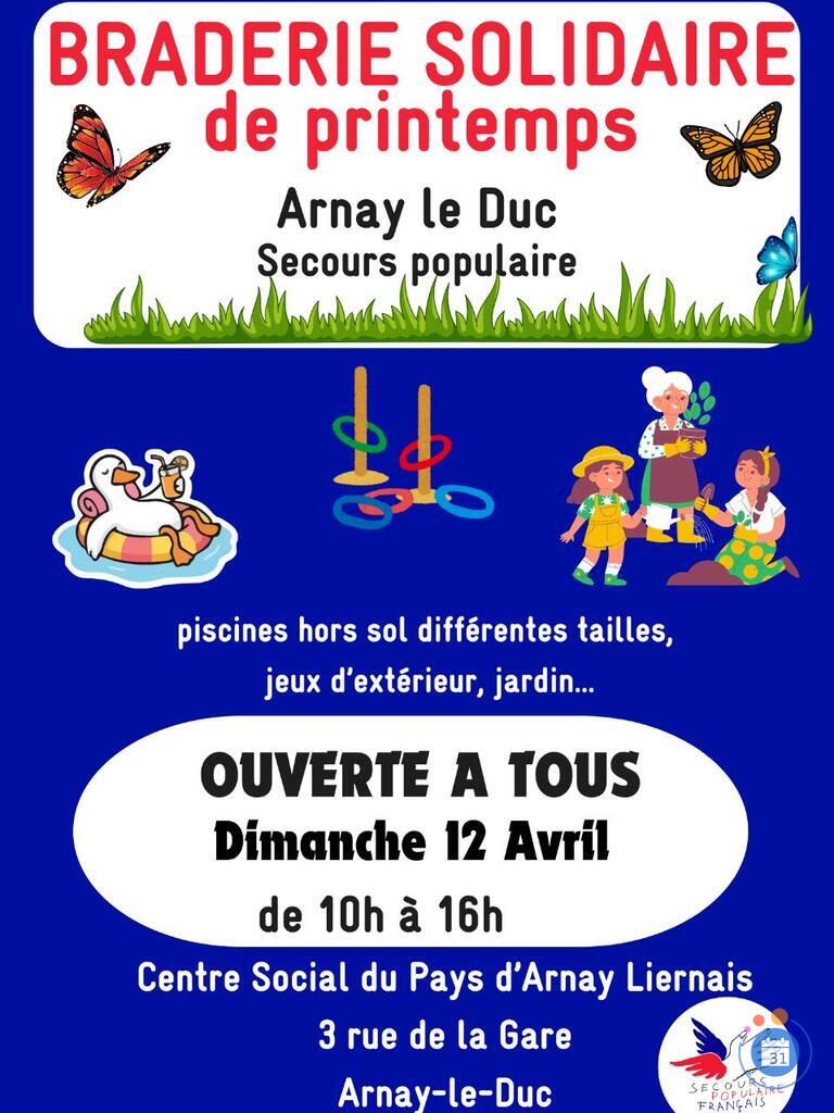 Image Braderie Solidaire de Printemps (photo 1)