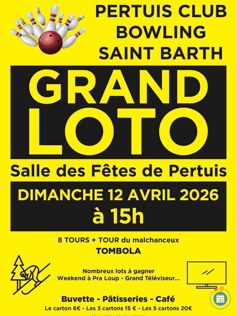 Image Loto associatif du club de Bowling st Barth de Pertuis (photo 1)