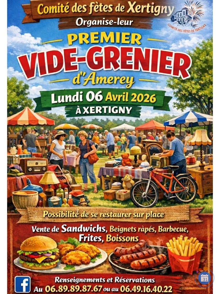 Image 1er vide grenier d’Amerey (photo 1)