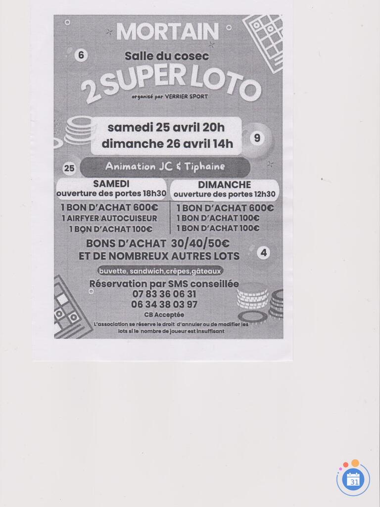 Image super loto (photo 1)