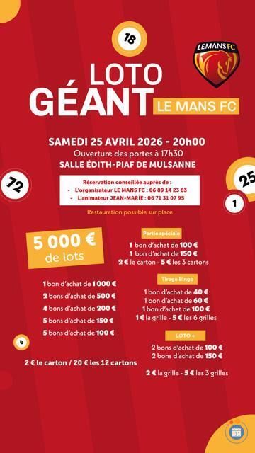 Image Grand loto du MANS FC (photo 1)