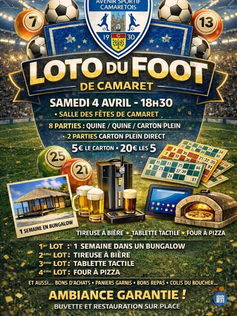 Image Loto de l'avenir sportif camaretois (photo 1)