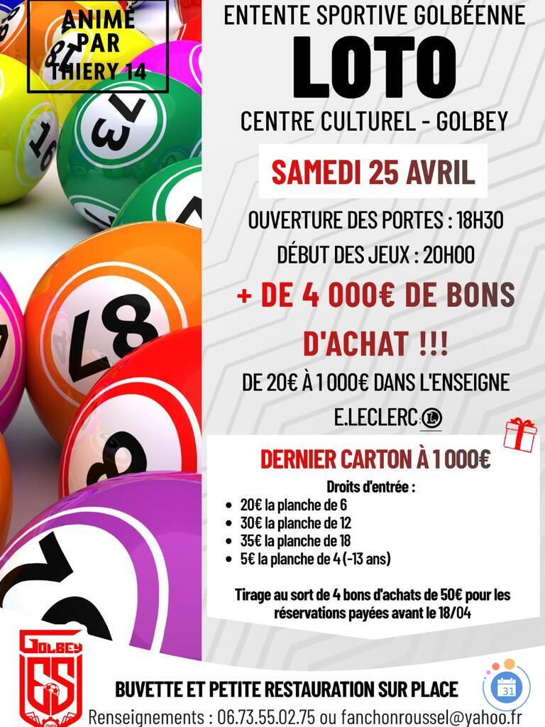 Image Super Loto de l'ES Golbey Football (photo 1)