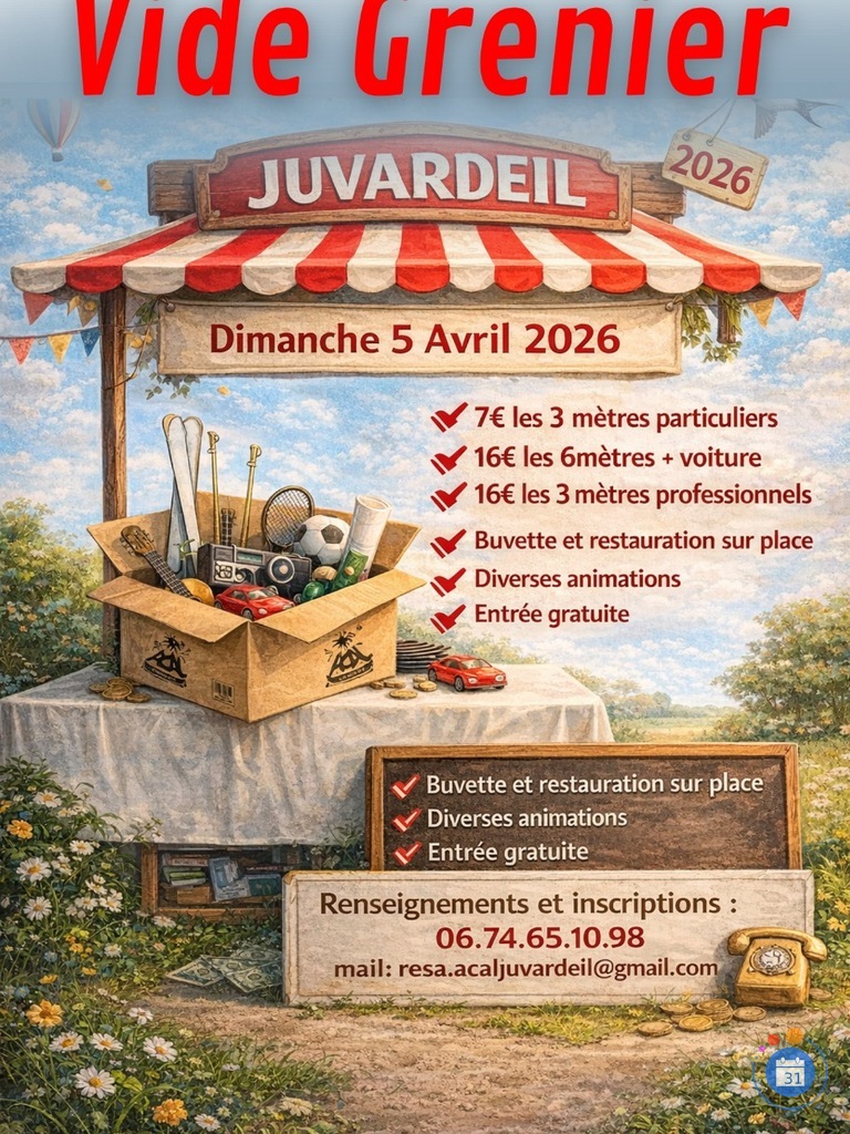 Image Vide grenier Juvardeil (photo 1)