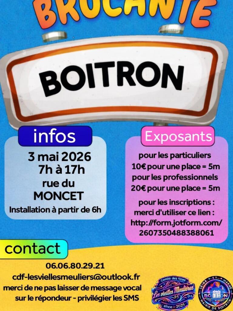 Image Brocante de Boitron restauration sûr place (photo 1)