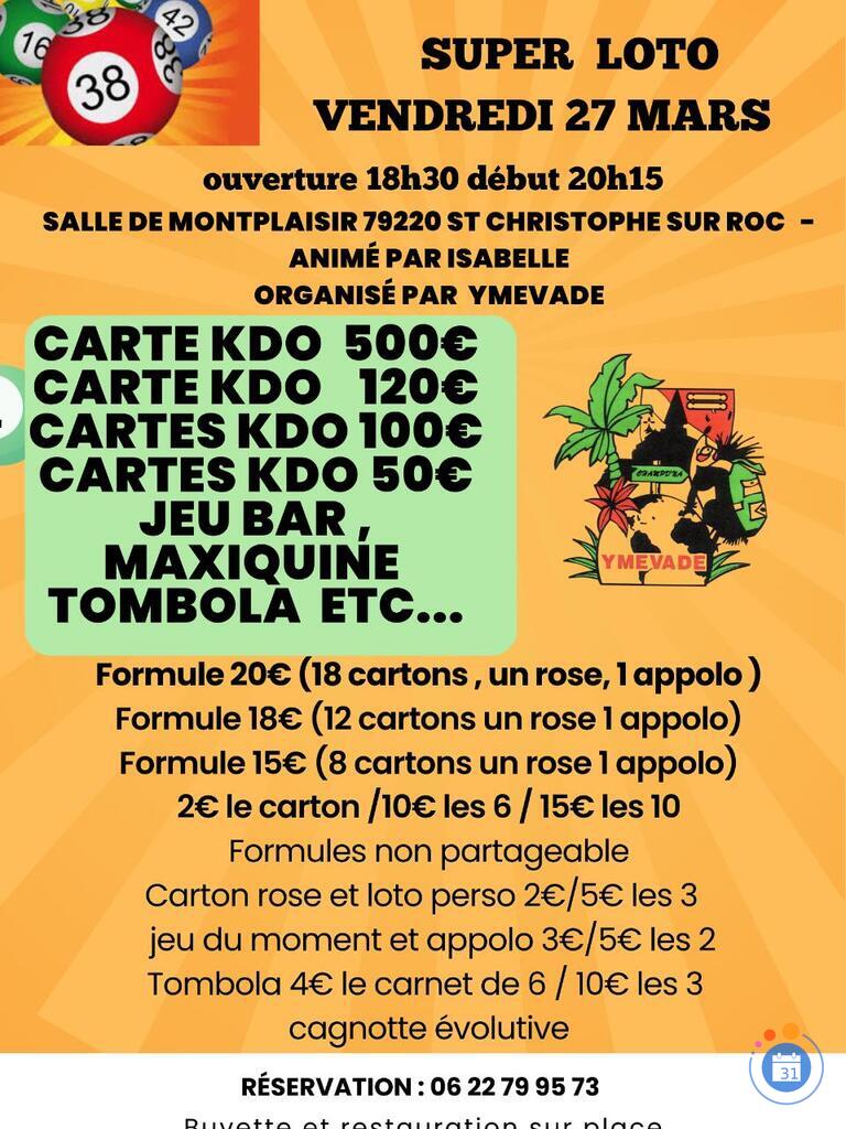 Image super loto association YMEVADE (photo 1)