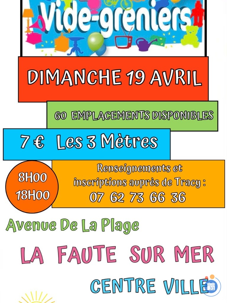 Image Vide Grenier La Faute Sur Mer (photo 1)