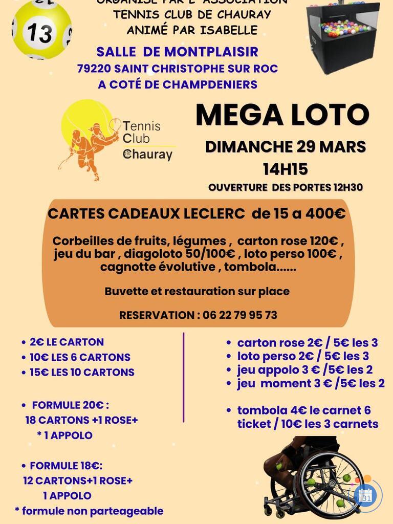 Image super loto de l association Tennis de Chauray (photo 1)