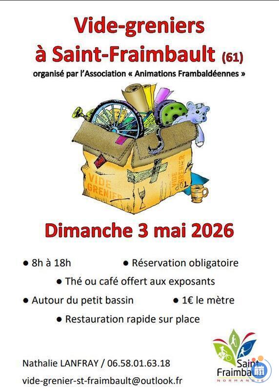 Image Vide greniers de St Fraimbault (photo 1)