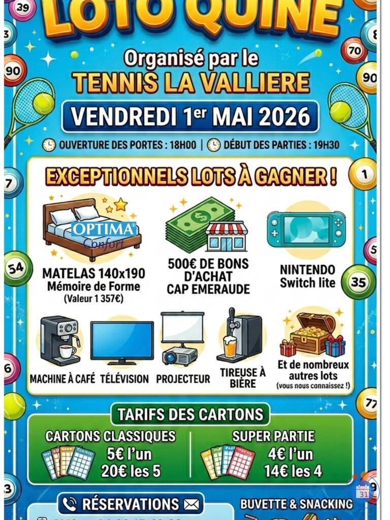 Image Loto tennis la valliere (photo 1)