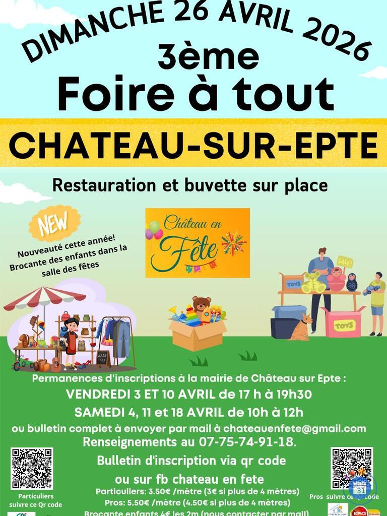 Image 3eme Foire à tout château sur epte (photo 1)