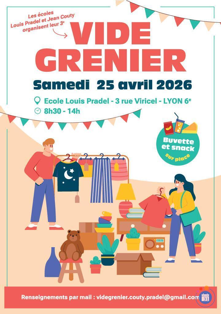 Image Vide grenier des écoles Jean Couty et Louis Pradel (photo 1)